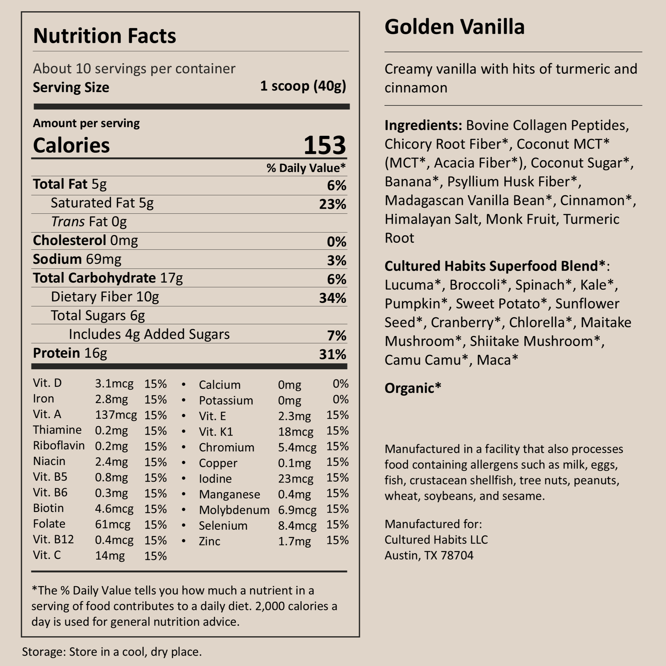 Golden Vanilla